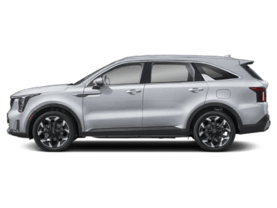 2026 Kia Sorento — rear three-quarter view