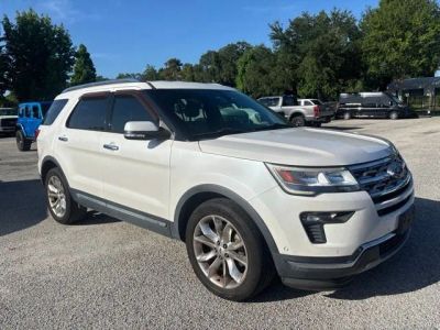 2019 Ford Explorer — rear three-quarter view