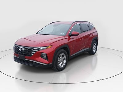 2024 Hyundai Tucson — rear three-quarter view