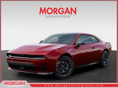 2026 Dodge Charger R/T Scat Pack in Red — front three-quarter view