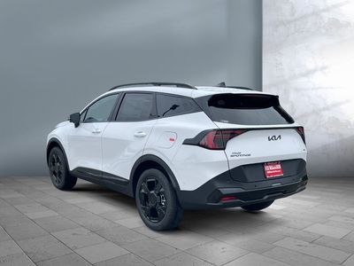 2026 Kia Sportage — rear three-quarter view