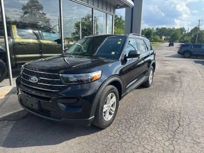 2023 Ford Explorer — rear three-quarter view