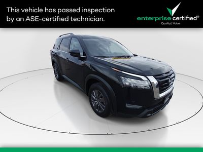 2025 Nissan Pathfinder SV 2WD — front three-quarter view