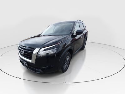 2025 Nissan Pathfinder — rear three-quarter view