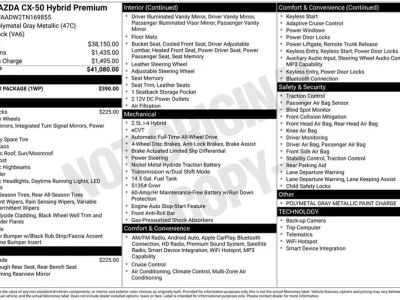 2026 Mazda CX-50 Hybrid — photo 37 view