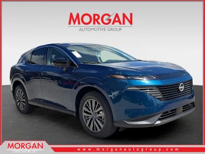 2026 Nissan Murano SL in Blue — front three-quarter view