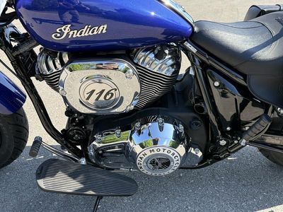 2025 Indian Motorcycle Super Chief Limited Spirit Blue Metallic - Photo 10