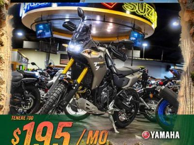 2026 Yamaha Tenere 700 — front three-quarter view