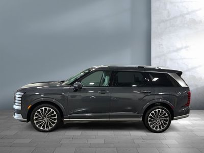 2026 Hyundai Palisade Hybrid — rear three-quarter view