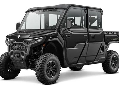 2026 CFMOTO UFORCE U10 XL Pro Highland in Nebula Black — front three-quarter view