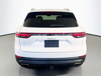 2020 Porsche Cayenne — engine compartment view