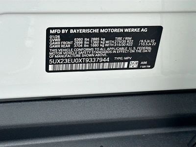2026 BMW X5 — photo 27 view
