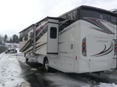 2019 Tiffin Open Road Allegro — rear three-quarter view