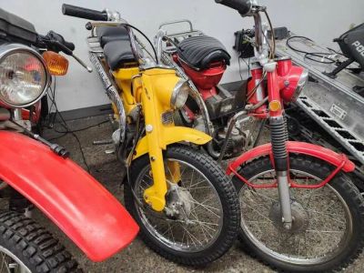 1968 Honda® CT90 — front three-quarter view
