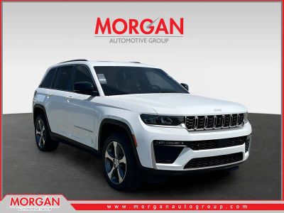 2026 Jeep Grand Cherokee Limited in White/off-white — front three-quarter view