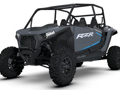 2026 Polaris RZR XP 4 1000 Sport in Stealth Gray — front three-quarter view