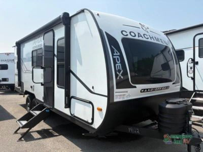 2025 Forest River RV Apex Nano — front three-quarter view