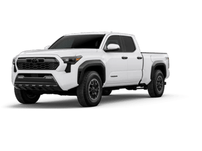 2026 Toyota Tacoma TRD Off-Road in Ice Cap — front three-quarter view