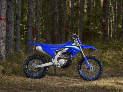 2027 Yamaha YZ250FX — front three-quarter view