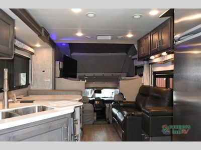 2021 Thor Motor Coach Omni — engine compartment view