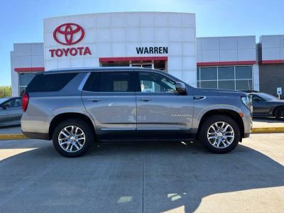 2022 GMC Yukon — rear three-quarter view