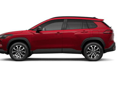 2026 Toyota Corolla Cross Hybrid — rear three-quarter view