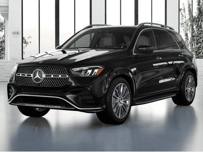 2026 Mercedes-Benz GLE 350 in Black — front three-quarter view