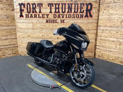 2025 Harley-Davidson FLHX - Street Glide in Vivid Black - Black Finish — front three-quarter view