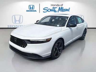 2026 Honda Accord Hybrid — side profile view