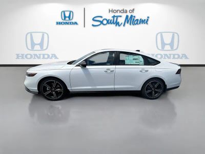 2026 Honda Accord Hybrid — rear three-quarter view