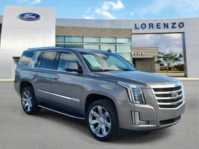 2018 Cadillac Escalade — rear three-quarter view