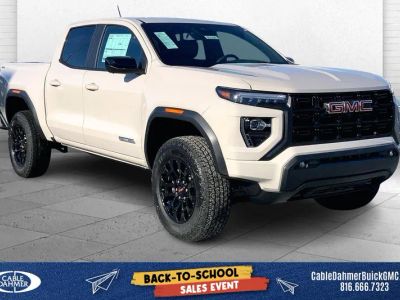 2026 GMC Canyon Elevation in Coastal Dune — front three-quarter view