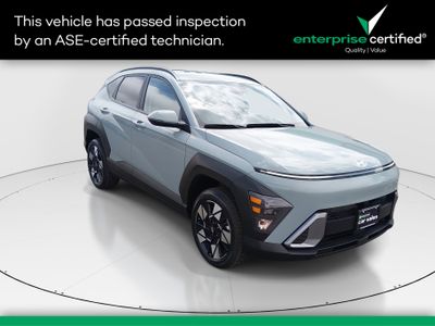 2025 Hyundai Kona SEL AWD — front three-quarter view