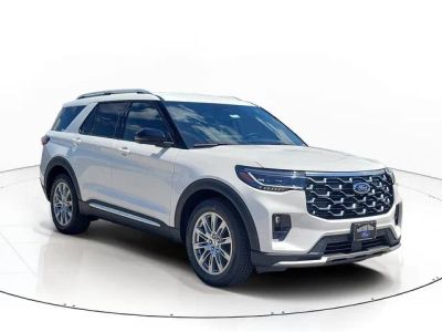 2026 Ford Explorer — rear three-quarter view