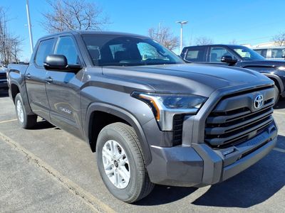 2026 Toyota Tundra SR5 in Magnetic Gray Metallic — front three-quarter view