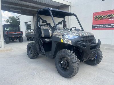 2026 Polaris Ranger XP 1000 Premium Polaris Pursuit Camo in CAMO — front three-quarter view