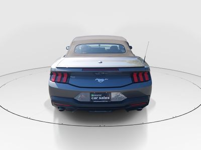 2025 Ford Mustang — engine compartment view