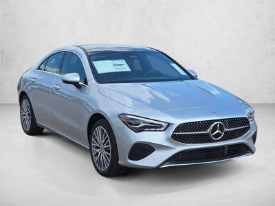 2026 Mercedes-Benz CLA 250 CLA 250 Coupe in Cirrus Silver — front three-quarter view