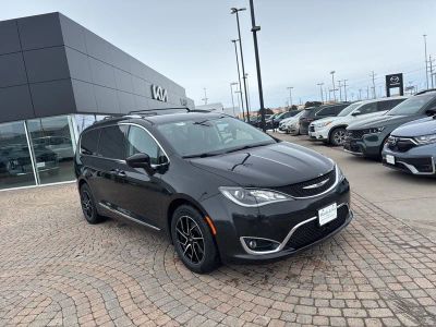 2017 Chrysler Pacifica — rear three-quarter view