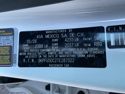 2026 Kia K4 — photo 26 view