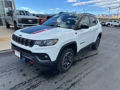 2025 Jeep Compass — rear three-quarter view