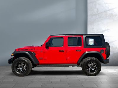 2018 Jeep Wrangler Unlimited — rear three-quarter view