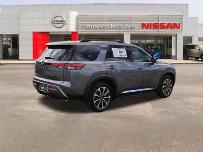 2026 Nissan Pathfinder — rear three-quarter view