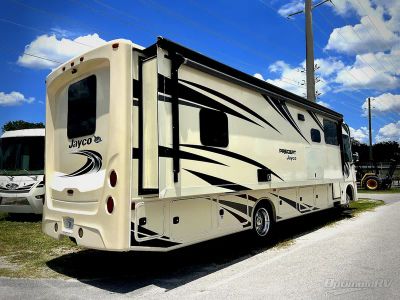 2020 Jayco Precept — rear three-quarter view