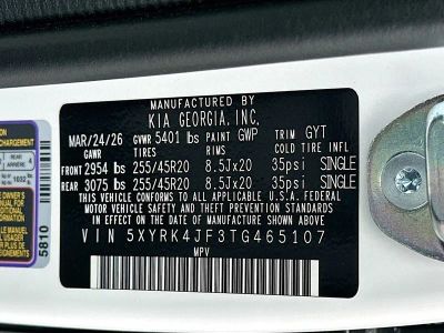 2026 Kia Sorento — photo 34 view