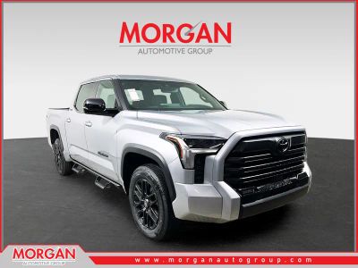 2026 Toyota Tundra Limited in Silver — front three-quarter view