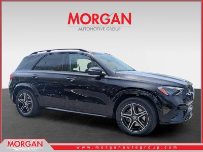 2026 Mercedes-Benz GLE 350 in Black — front three-quarter view
