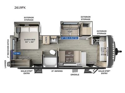 2025 Forest River RV Rockwood Ultra Lite - Photo 2