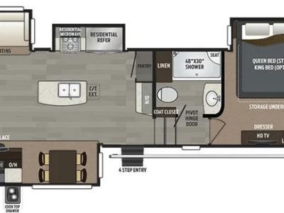 2017 Keystone RV Montana High Country — side profile view