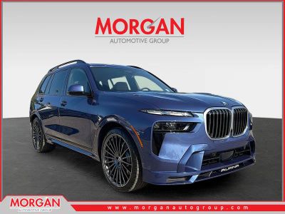 2026 BMW X7 ALPINA XB7 in ALPINA Blue Metallic — front three-quarter view